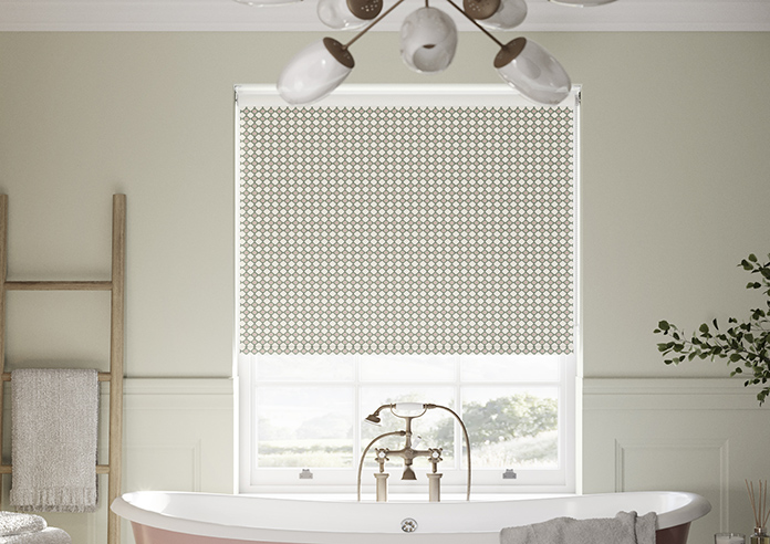 Adelaide, Checkers Rosies Pink - Roller Blind - Image 3